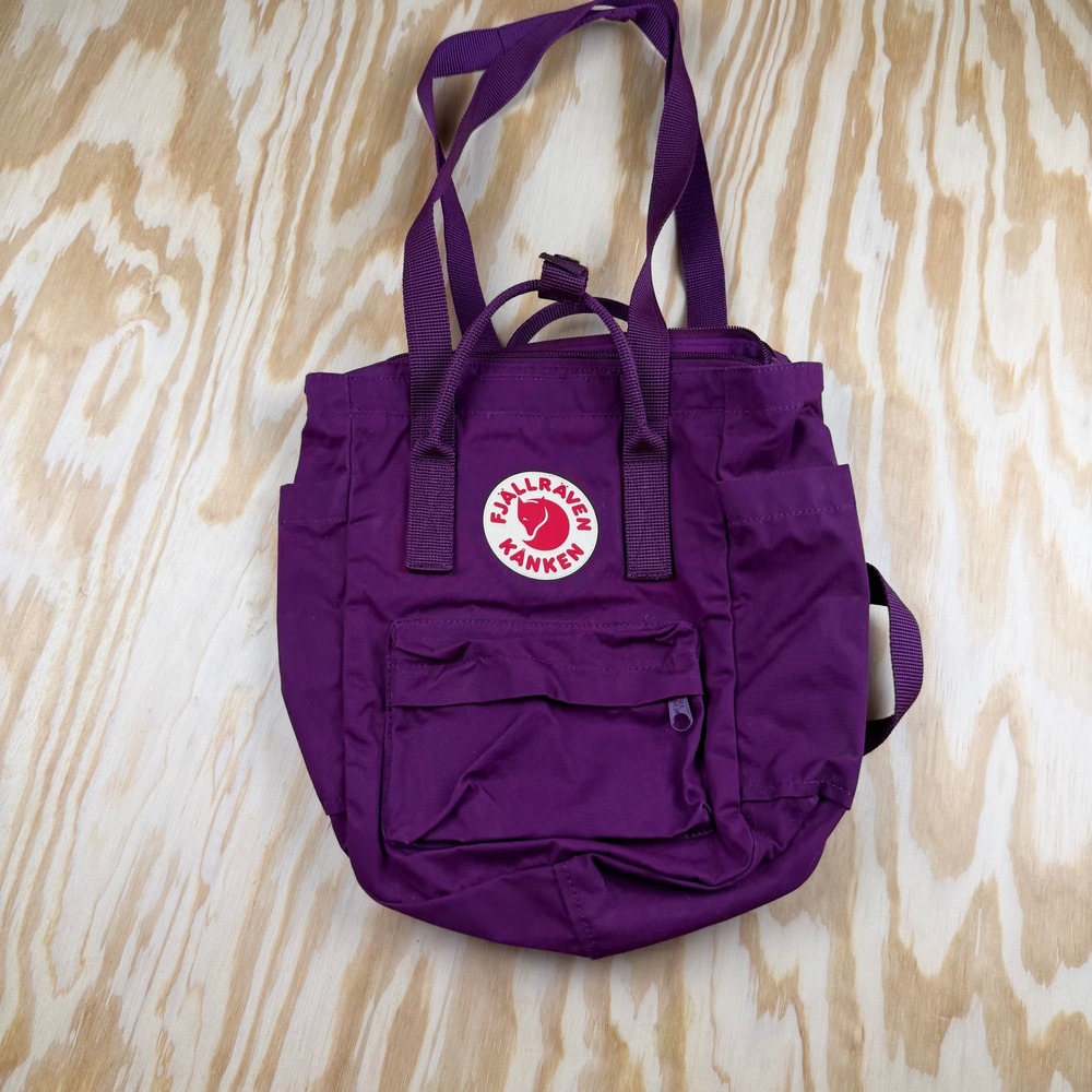 Fjallraven Kanken Totepack Mini Purple Convertible Backpack Tote Bag 23711